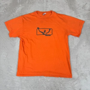 Camisa de Boxeo De Colección Y2K Hanes Greatest Muhammad Ali Para Hombres M Naranja Usada - Imagen 1 de 6