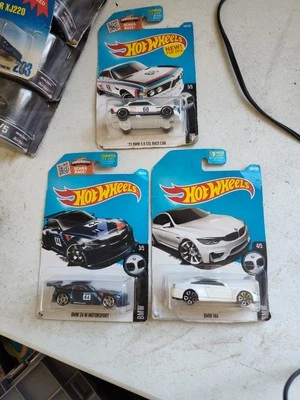 Juego BMW 3.0 3,4 y 5 2016 Hot Wheels 73 Foto 1 de 4