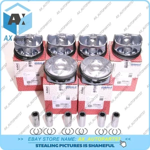 6pcs Pistons & Rings Set STD For Land Rover Discovery Jaguar XF 306PS AJ126 3.0L - Bild 1 von 7