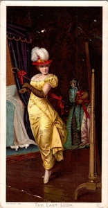 Antike viktorianische Sammelkarte - Zeitungsjungenstecker Tabak - NYC - Bild 1 von 2