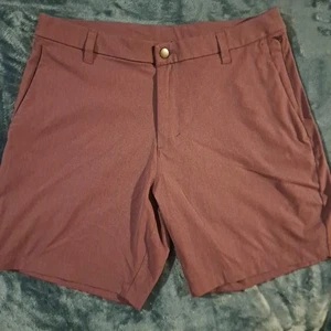 Lululemon Mens Athletica Shorts 32 Plum Color - Picture 1 of 7