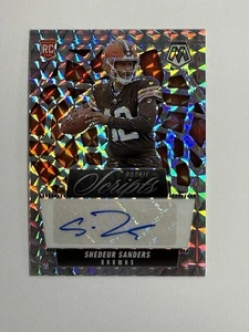 Shedeur Sanders RC Ato RS-SSS 2025 Mosaic Rookie Scripts - Imagen 1 de 2