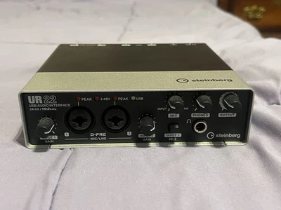 Yamaha Steinberg UR22mkII USB 2-Channel Audio Interface - Not Tested, See Desc - Image 1 of 4