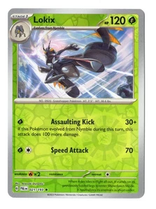 Lokix - 021/193 - Holo Rare - Reverse Holo - NM - Pokemon TCG - Picture 1 of 3