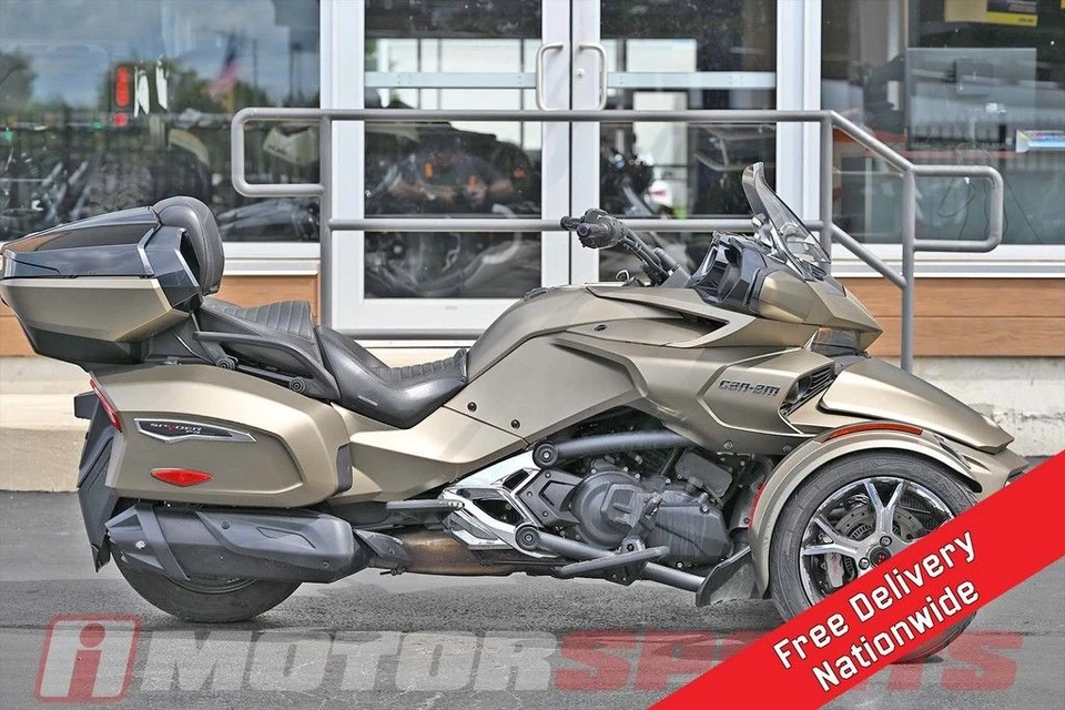 Can-Am Spyder F3 Limited 2021 oscuro  Foto 1 de 4