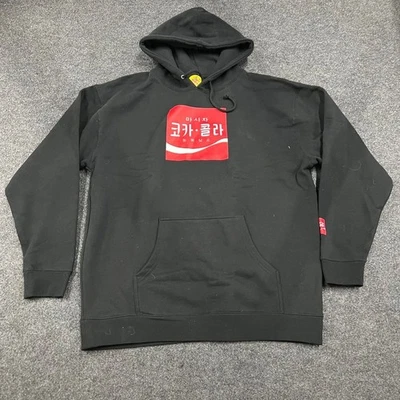 ANTI SOCIAL SOCIAL CLUB Coca-Cola Korea Hoodie Men's Size XL Black - Image 1 of 4