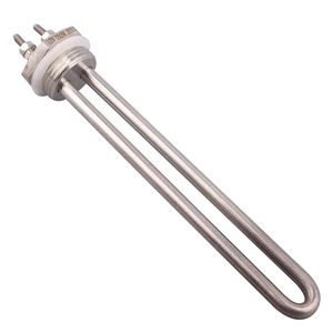 Elemento calefactor 12V DC resistencia solar forma de U DN25 inmersión eléctrica agua El - Imagen 1 de 12