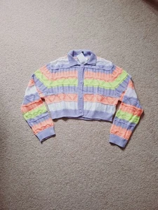 Mulicolour Cardigan Size M - Picture 1 of 4