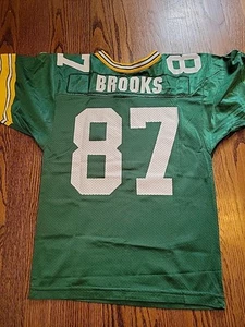 Wilson Robert Brooks Green bay Packers NFL Football Jersey Medium 10/12 Boys - Picture 1 of 9