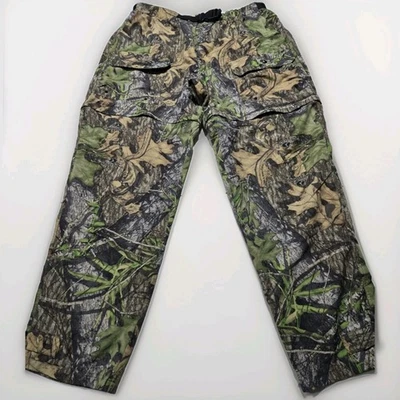 Pantalones De Colección Roble Mossy Para Hombres XL Verde Obsesión Camuflaje Caza Bolsillos con Cremallera Foto 1 de 4