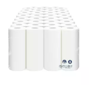 32 Rollen Küchenrolle 3-lagig Küchenpapier aus Zellstoff hochweiß Haushaltsrolle - Bild 1 von 1