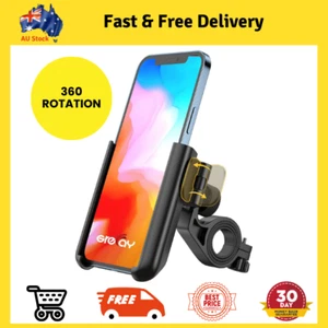 Grefay Bike Phone Mount Universal Motorcycle Handlebar Phone Holder 【1S Quick Re - Picture 1 of 16