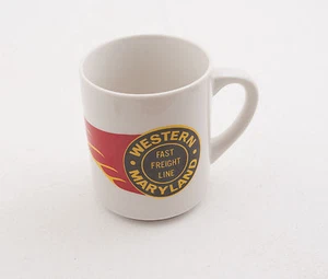 Western Maryland Fast Freight Line Railroad Train Coffee Cup Mug (D5R-37) - Picture 1 of 5