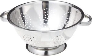 Stainless Steel Colander, 5 Qt, Heavy Duty, Self-draining - Picture 1 of 4