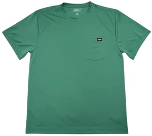 Dickies T Shirt Men (L) Relaxed Fit Performance Tee Polyester Moisture Wick Jade - Picture 1 of 6
