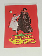 WIZARD OF OZ DOROTHY MOMBI 1985 TOPPS RETURN TO OZ STICKERS #20