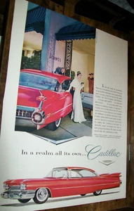 1959 Cadillac large-mag car ad-evening wear at Perino's - Picture 1 of 1