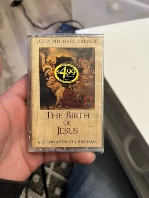 John Michael Talbot "The Birth of Jesus" 1990 Cassette Tape  Seal - Image 1 of 3