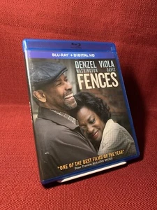 FENCES Blu-Ray + Digital PARAMOUNT Denzel Washington Baseball SHIPS FREE - Imagen 1 de 5