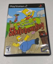Simpsons Skateboarding (Sony PlayStation 2, 2002) PS2 Black Label COMPLETE