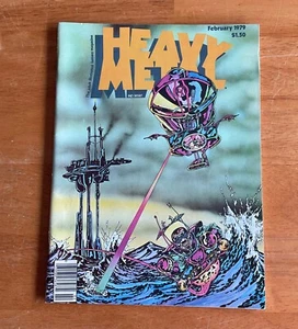 Heavy Metal V.2 #10 Februar 1979 The Adult Illustrated Fantasy Magazine - Bild 1 von 2