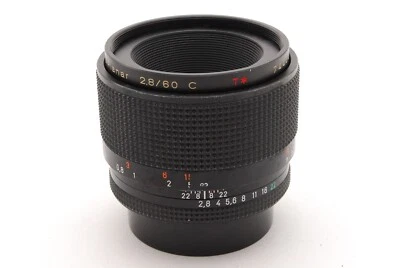 【EXC+3】 Contax Carl Zeiss Makro Planar 60mm f2.8 C T* MMJ CY From JAPAN #385 - Image 1 of 4