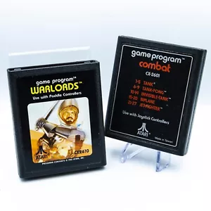 Warlords & Combat Atari 2600 | Cartridges Only | Tested & Working - Picture 1 of 2