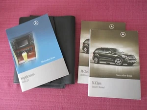 (2010 PRINT) MERCEDES-BENZ M-CLASS (2008 - 2011) OWNERS MANUAL - HANDBOOK. - Picture 1 of 4