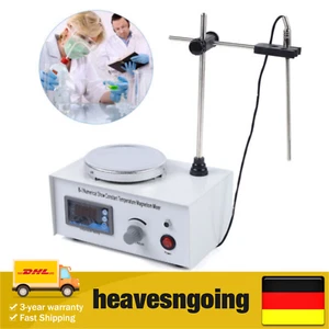 Agitatore magnetico digitale da laboratorio piastra elettrica miscelatore riscaldamento - Foto 1 di 20