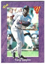 1991 Classic Game - Tony Gwynn - #156 -San Diego Padres - NrMt-Mt