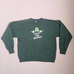 Thrasher Magazine Men's Sweatshirt Size L Skate and Destroy Crew Neck Skateboard - Picture 1 of 14