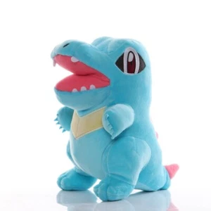 22CM Blue Cute Crocodile Animal Toy Plush Dolls Soft Kids Birthday Gift New Free - Picture 1 of 6