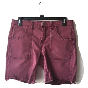 Mudd Denim Stretch Jean Shorts Juniors Size 9 Purple