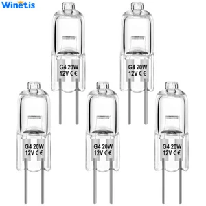5Pcs G4 Bi Pin Base Replacement Light Bulbs for BROAN B02300891 BULB CB17 - Picture 1 of 11