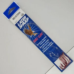 Eagle Claw Snells Snelled Saltwater Octopus Fishing Hooks L9227R Size 3/0 - Picture 1 of 4