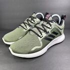 adidas Edge Bounce Running Shoes Womens 7.5 Green Athletic Trainers Sneakers