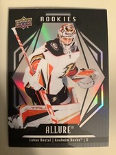 2022-23 Upper Deck Allure Rookie Black Rainbow Lukas Dostal