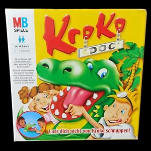 KROKO DOC 2. gelbe Ausgabe von MB Spiele Kinderspiel Trinkspiel Krokodil - Bild 1 von 6