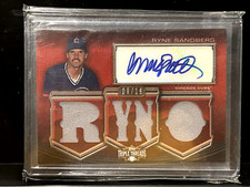 2010 Topps Triple Threads Ryne Sandberg Jersey Swatch & Auto #8/18