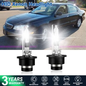 2x New D2R Xenon HID Headlight Bulbs 6000K White For Infiniti I30 2000-2001 - Picture 1 of 12