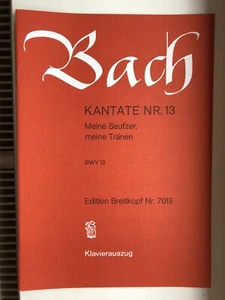 JS Bach: Cantata BWV 13- Meine Seufzer, meine Tränen - Picture 1 of 3