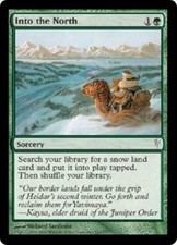 WOTC MtG Coldsnap Into the North (C) EX