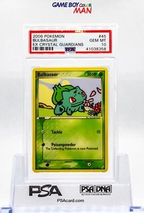 2006 Pokemon TCG EX Crystal Guardians Bulbasaur PSA 10 GEM MINT #4545 - Bild 1 von 2