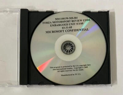 Forza Motorsport Review Version - Microsoft Xbox - 2005 Pre-release code - Rare - Image 1 of 4