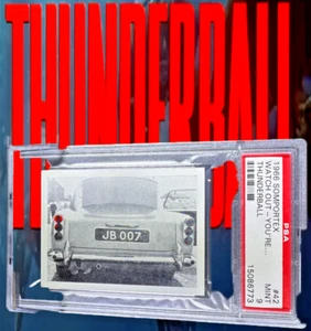 James Bond Thunderball 'JB 007' 1966 Somportex WATCH OUT #42 MINT 9 - garno PSA - Picture 1 of 1