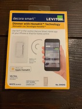 NEW Leviton DH6HD Decora Smart Dimmer HomeKit White + Light Almond