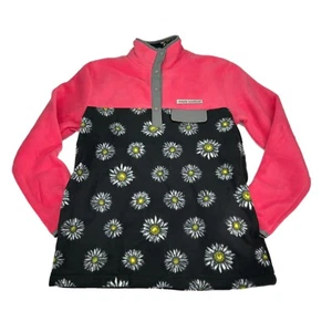 Simply Southern Jacket Women S, M, L, 2XL Fleece Pullover Daisy Pink Pockets - Picture 1 of 17