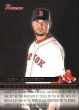 2010 Bowman Expectations #36 Josh Beckett/Chris Withrow NM-MT 