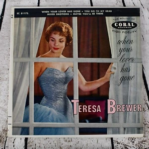Teresa Brewer – When Your Lover Has Gone, 7" Vinyl/45 RPM, Coral, EP - Picture 1 of 4