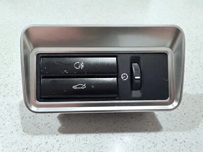 Jaguar XF XFR XFR-S 2009-2015 luz antiniebla maletero interruptor botón OEM Foto 1 de 3